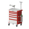Clini-Cart® polymer emergency trolley