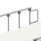 Extended safety rails