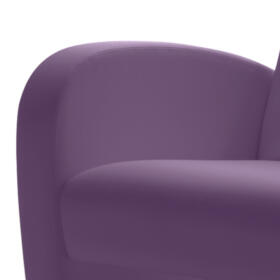 Ergonomic – rounded armrests