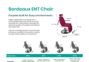 Bordeaux ENT Chair 2026