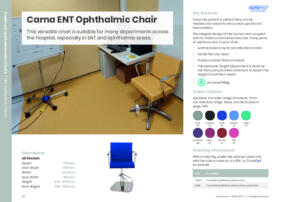 Carna ENT Ophthalmic Chair
