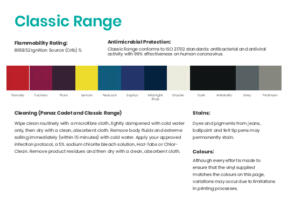 Classic Range Colour Options 2026