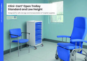 Clini Cart Open Trolley Standard and Low Height