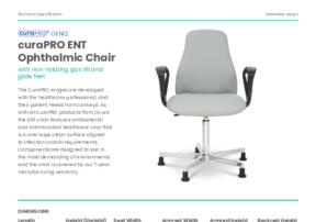 OEN12 Cura Pro ENT Chair Product Datasheet