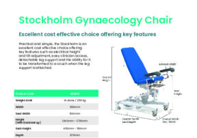 Ocura Catalogue 2025 Stockholm Gynaecology Chair