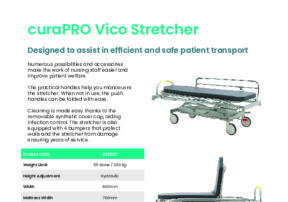 Ocura Catalogue 2025 cura PRO Vico Stretcher