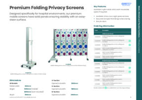 Premium Folding Privacy Screens