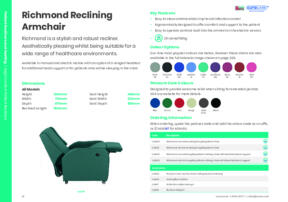 Richmond Reclining Armchair
