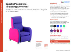 Sparks Paediatric Reclining Armchair