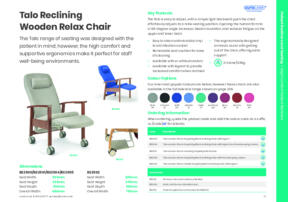 Talo Reclining Wooden Relax Chair