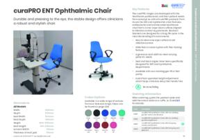 Cura PRO ENT Ophthalmic Chair