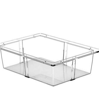 Clini-Store™ Translucent Tray, 100x300x400mm