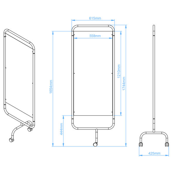 5 Section Mobile Screen