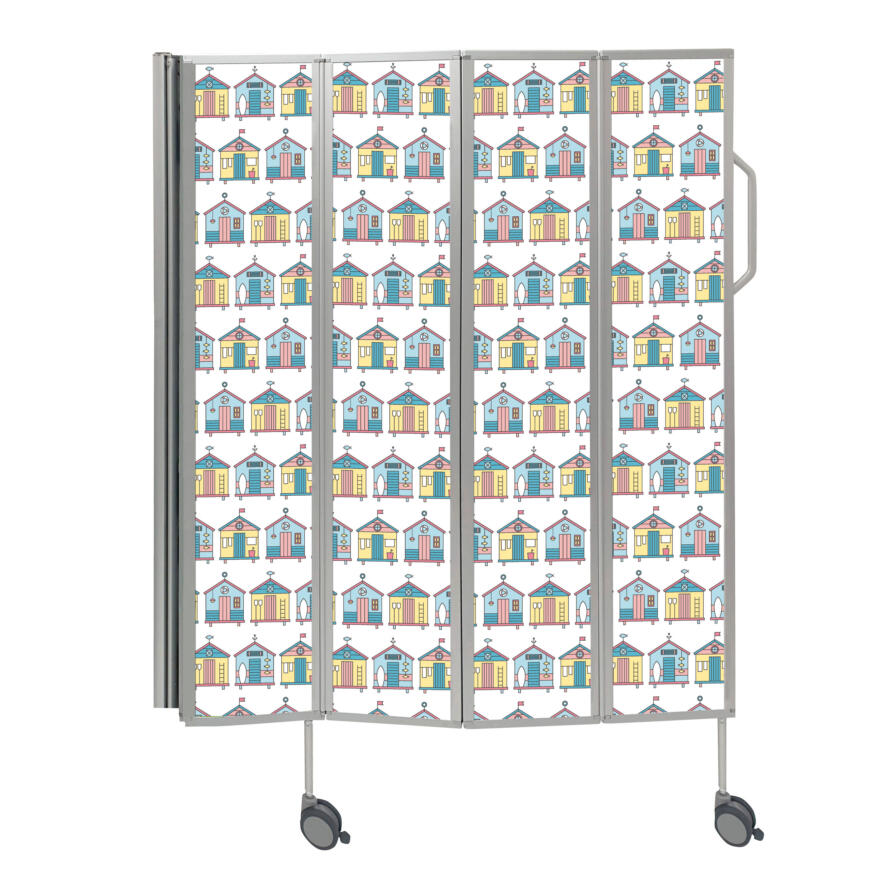 Wall-mounted Folding Paediatric Privacy Screen